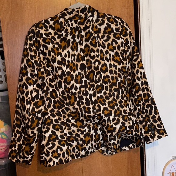 J Crew Parke Blazer NWT size 00 leopard - Picture 12 of 12